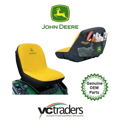 John Deere Ride On Mower Seat Cover - Genuine OEM John Deere Seat Cover • $100