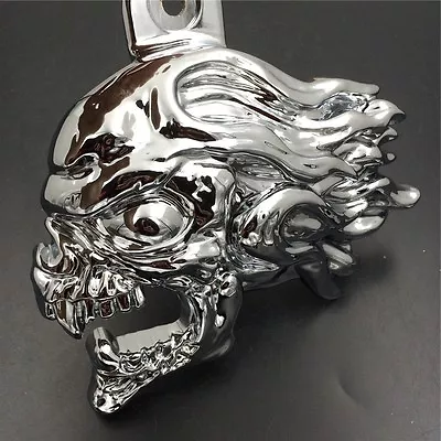 $23.23 • Buy Zombie Head Horn Cover For 92-20 Harley W/side Mount  Cowbell  All V-rod' Chrome