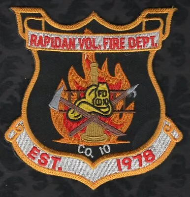 👀😜😆👍  Rapidan Virginia Fire Dept. Shoulder Patch • $5.95