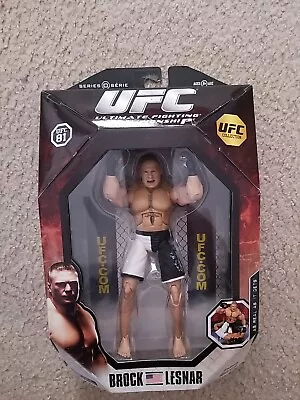 Brock Lesnar Zuffa JAKKS 2009 Figure UFC Series 0 UFC 81 New Card Is Very Good • $10