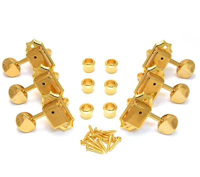 Gotoh Gold 3x3 Tuners For Vintage Gibson® Les Paul/SG/ES Guitar TK-0875-002 • $54.40