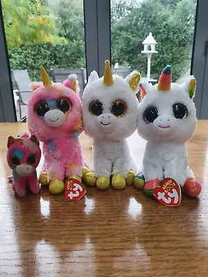 Beanie-Boo's Lot 2 - Unicorns • $15