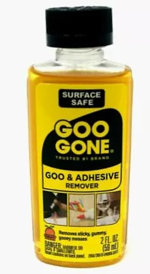 Goo Gone 2 Oz Citrus Solvent Cleaner Removes Stickers Tape Oil Gum Tar • $1.75