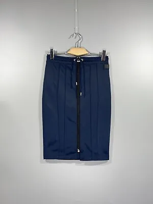 Acne Studios Womens Zip Navy Blue Pencil Skirt Size S • $65