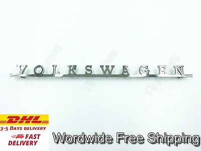 FIT FOR Type 2 Bus 63-72 Emblem High Quality Stainless Steel Rear Hatch VW T2 • $49.95