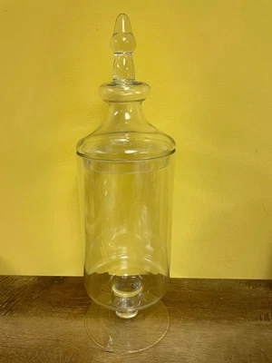 £38.14 • Buy XLarge Lidded Glass CANDY Buffet Decor Display JAR