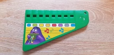 Vintage Grimace Green Pan Flute Child Toy Instrument Bontempi Italy Mcdonalds • $3.11