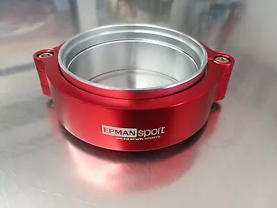 $29.95 • Buy 89mm / 3.5   Aluminum Heavy Duty Red Intake V Band Clamp For Intercooler Pipes