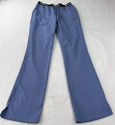 Grey's Anatomy By Barco Women's Active Light Blue Scrub Pants Bottoms Size Small • $12.99