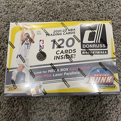 Panini Donruss 2021-22 Basketball NBA Mega Box Factory Sealed Brand New • $40