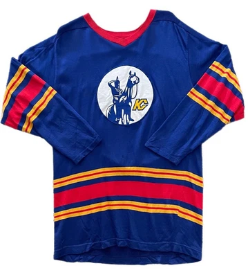 $125 • Buy TRUE Vintage KANSAS CITY SCOUTS Durene HOCKEY JERSEY Nhl