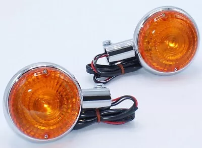 Pair Turn Signal Light For Yamaha Road Star Royal Star V-Star Virago Maxim • $39.99