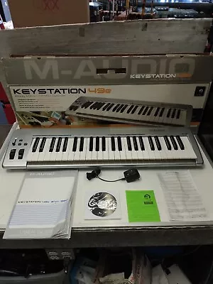 M-Audio Keystation 49e USB MIDI Keyboard Controller • $35