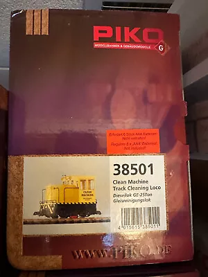 Piko 38506 G Scale Clean Machine GE 25-Ton Track Cleaning Locomotive • $195