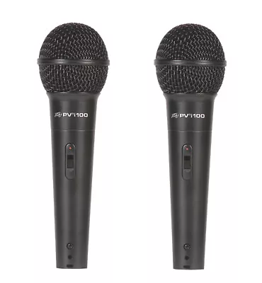 Peavey Pvi 100 2 Pack Neodymium Capsule Dynamic Cardioids Microphone 3016900 New • $49.99