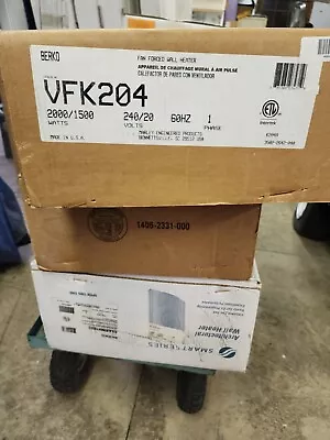 New Berko Fan-Forced Wall Heater 2000/1500W 240/208V Vfk204 • $300