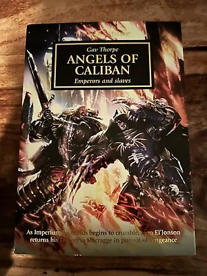 Warhammer 40K Horus Heresy Angels Of Caliban By Gav Thorpe Hardback OOP • £63