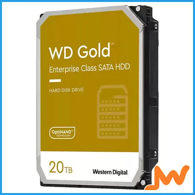 Western Digital Gold Enterprise 20TB Class SATA 3.5  Hard Drive • $1081