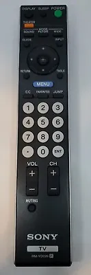 Genuine Sony RM-YD026 Remote Control  • $11.91