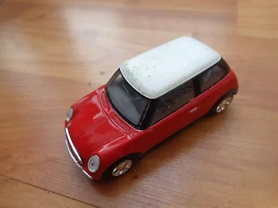 £4.99 • Buy 1/43 Corgi Solido Classic Red + White Roof New Mini Cooper Diecast Model Car