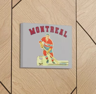 Montreal Canadiens Old Time Hockey Canvas Wrap • $19.99