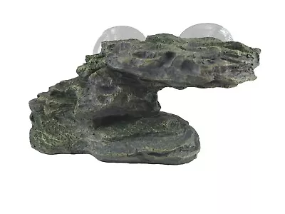 Realistic Faux Rock Landscaping For Aquarium 8  L 4  T Back Suction Cups New • $16