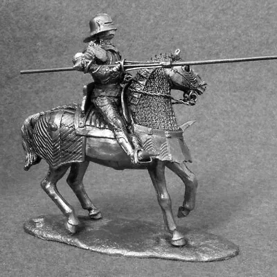 Toy Soldier Knight Gothic Armor Collectible Miniature Unpainted 1/32 Scale 95 Mm • $64.76
