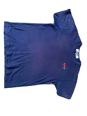 £15 • Buy Play Comme Des Garçons Blue T-Shirt