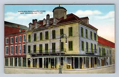 New Orleans LA-Louisiana Napolean Bonaparte House Antique Vintage Postcard • £7.70