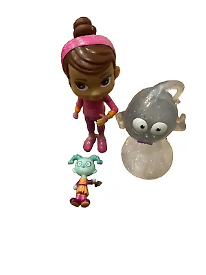 Disney Junior  VAMPIRINA Best Ghoul Poppy And Demi Plus Doll Collectible Figure • £11.69