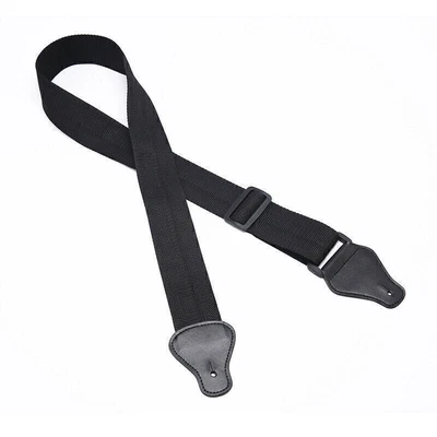 $11.08 • Buy Guitar Strap For Acoustic Electric Guitar / Bass / Ukulele Black Nylon