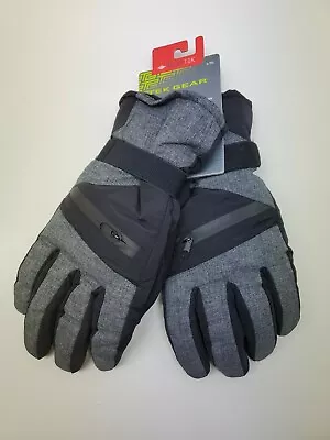 Tek Gear Mens Ski Gloves L/XL Thinsulate Storage Pocket Touch Screen Compatible • $17.81