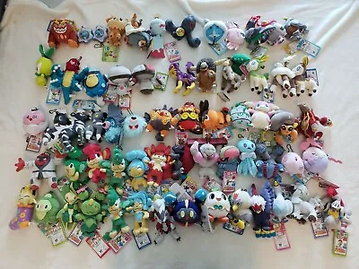 My Pokemon Collection Banpresto Plush Keychain PICK YOURS OVER 100 Pokemon! • $19.99