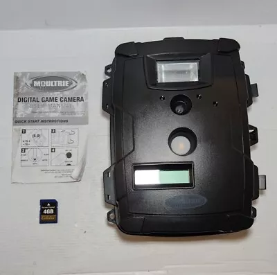 Moultrie Game Hunting Trail Cam Model MFH-DGW-4.0 Black Battery Operated 4GB SD • $10