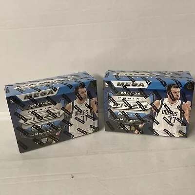 2023 2024 NBA PRIZM MEGA BOX LOT  (X2) 2 Big 60 Card Boxes New Ready To Ship • $0.99