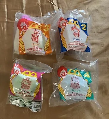 McDONALDS MUPPETS TREASURE ISLAND COMPLETE SET SEALED (4) HAPPY MEAL TOY 1995 • $11.99