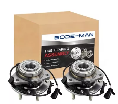 Pair Front Wheel Hub Bearing For 2002-2009 Chevy Trailblazer GMC Envoy Saab 9-7x • $61.62