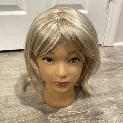 NEW Envy By Alan Eaton Ready To Wear Synthetic Wig Leyla Light Blonde One Size • $129.99