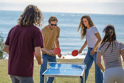 Formula Sports Table Tennis Mini Aluminium Portable Camping Work Games Room Gift • $279.95