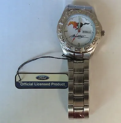 Ford Mustang O.L.P. Rare! HTF! MensWomen's Watch WStopwatch Dial Brand New!! • $300