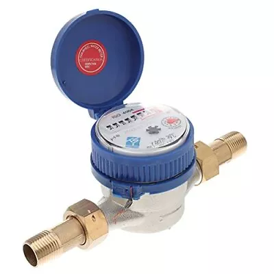 Water Flow Meter Ts S300e Water Meter Accurate Long Time Cold Water Meter 3/4 Np • $39.90