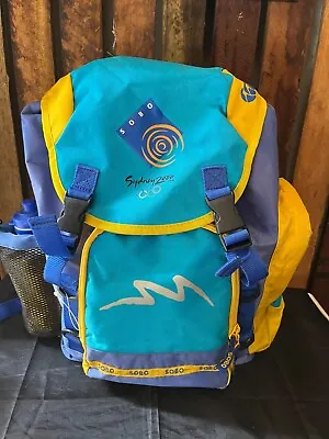 Sydney 2000 Olympics  SOBO Broadcaster Backpack/ Wet Pack-collectors Memorabili • £47.44