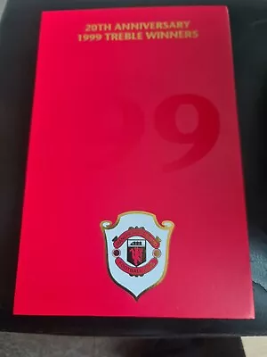 Manchester United Treble 20th Anniversary Pin Badge MUFC Man Utd Man U V Rare  • £149.90