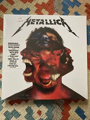 Metallica Hardwired To Self-Destruct Deluxe Box Set With Mega Rare Face Mask New • £79.99