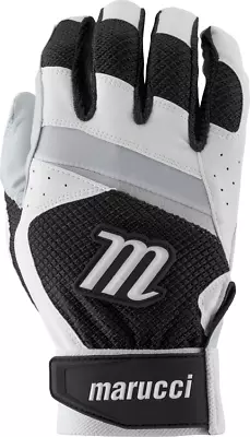 1 Pair 2021 Marucci MBGCD Code Batting Gloves White / Black Adult XX-Large • $19.99