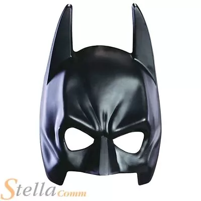 Mens Batman The Dark Knight Rises Face Mask Halloween Fancy Dress Costume • £10.49