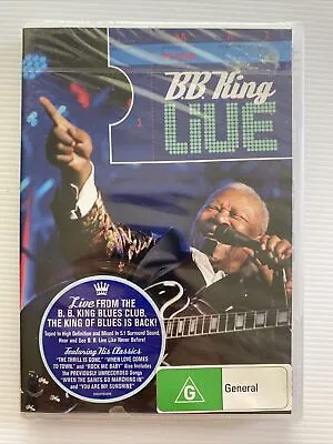 DVD - B.B. KING LIVE From The Blue Club (2008) Region Free - NEW & SEALED • $16.31