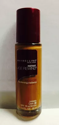 Maybelline Instant Age Rewind Radiant+Firming Foundation Caramel Dark 2 /30 Ml • $10.99