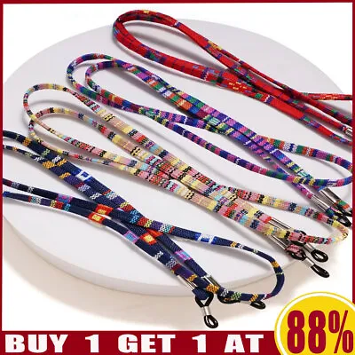 Glasses Chain Cord Rope Holder Spectacles Sunglasses Neck Lanyard Retainer Strap • £2.63