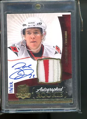 2010-11 The Cup Gold Rainbow #161 Zac Dalpe JSY AU 13/22 • $50.70